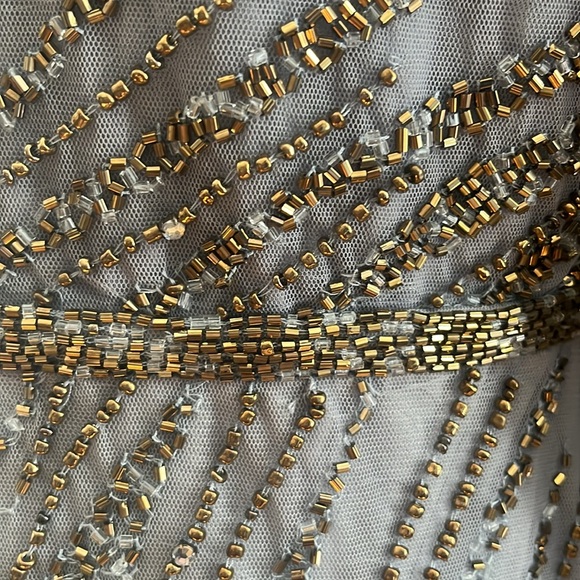 MAC DUGGAL Long Sleeve Beaded Column Gown 5240 NWT - Picture 10 of 17